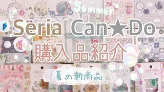 セリア購入品 夏に使える新商品がいっぱい おしゃれなシールやかわいいアニマルフレークシールなど セリア キャンドゥ購入品 100均 Holiday Time 100均スタイル